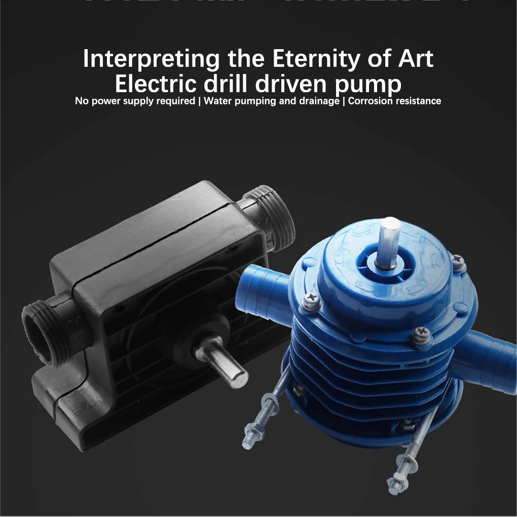 

Hand Drill Self Priming Pump Garden Cordless Mini Water Fluid Pumps