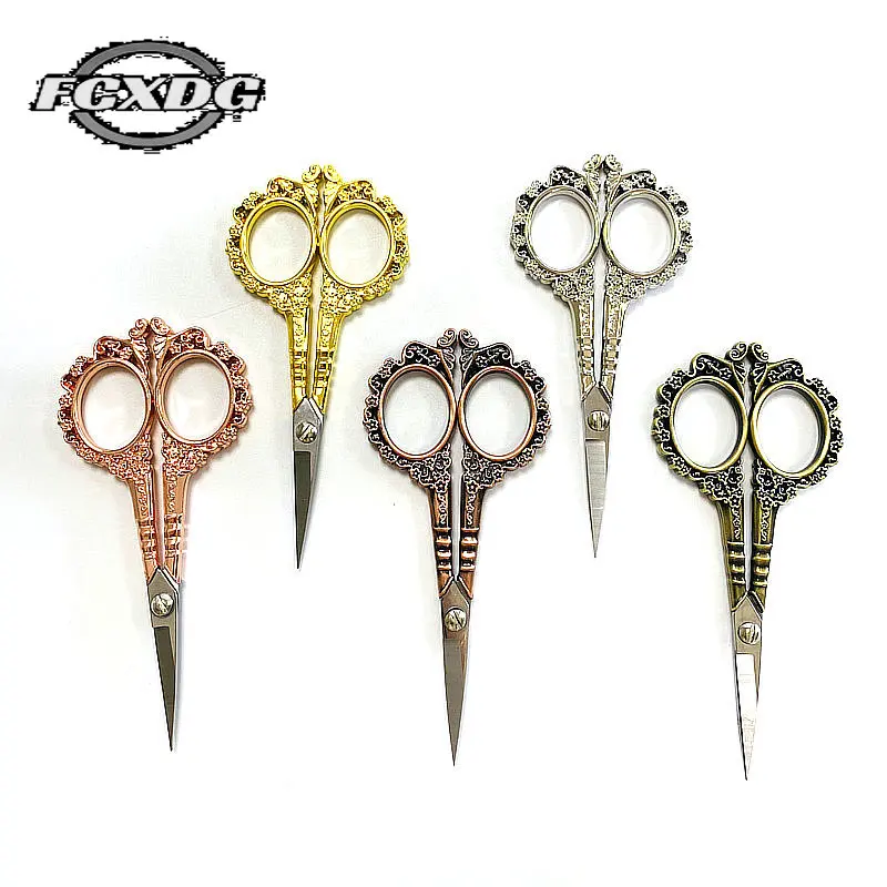 

Stainless Steel Professional Tailor Scissors Scissors for Fabric Sharp Craft Scissors Sewing Supplies Cross Stitch Scissors Yarn