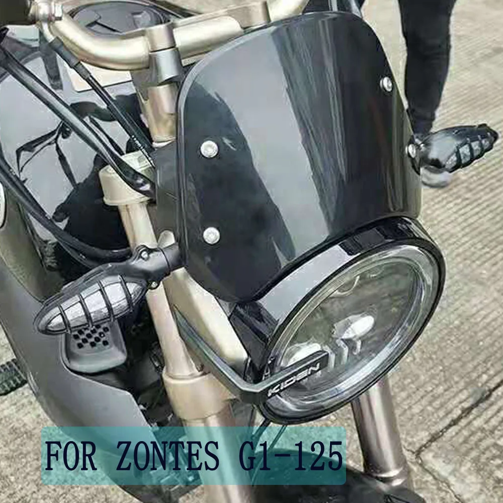 

Для Zontes 1-125 G2-125 лобовое стекло для мотоцикла в ретро стиле Zontes G1 125 G2 125 125 G1