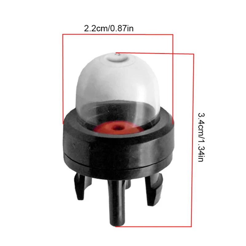 1/5 шт. воздуходувки кусторез инструмент с прозрачной лампочкой для эдикатора