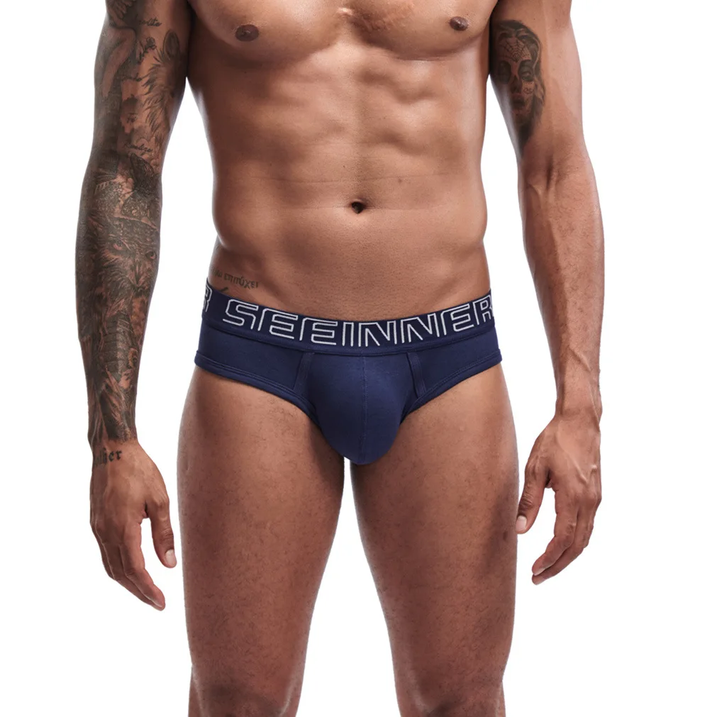 Рисунок 6 - Мужские сексуальные Однотонные трусы-джоки