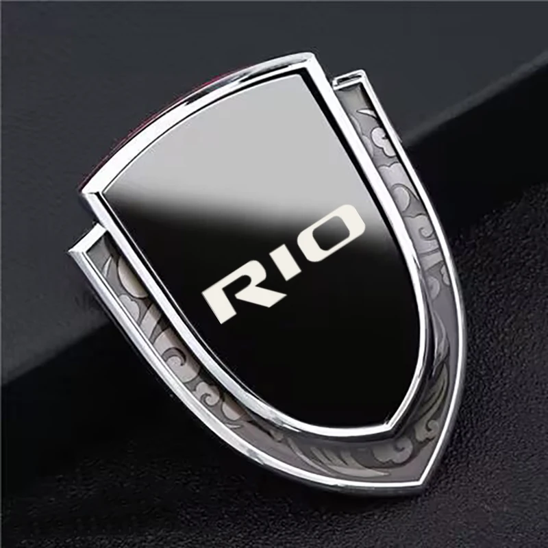 

Автомобильные 3D наклейки, металлические аксессуары, автомобильный аксессуар для kia rio 2 3 4 5 авто