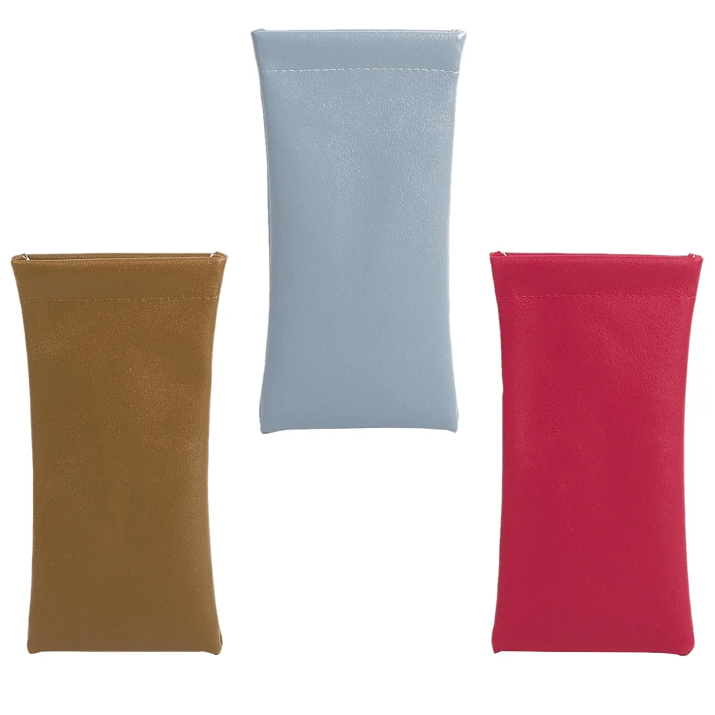 

3pcs High-grade Convenient Glasses Bags Portable Sunglasses Storage Pouches