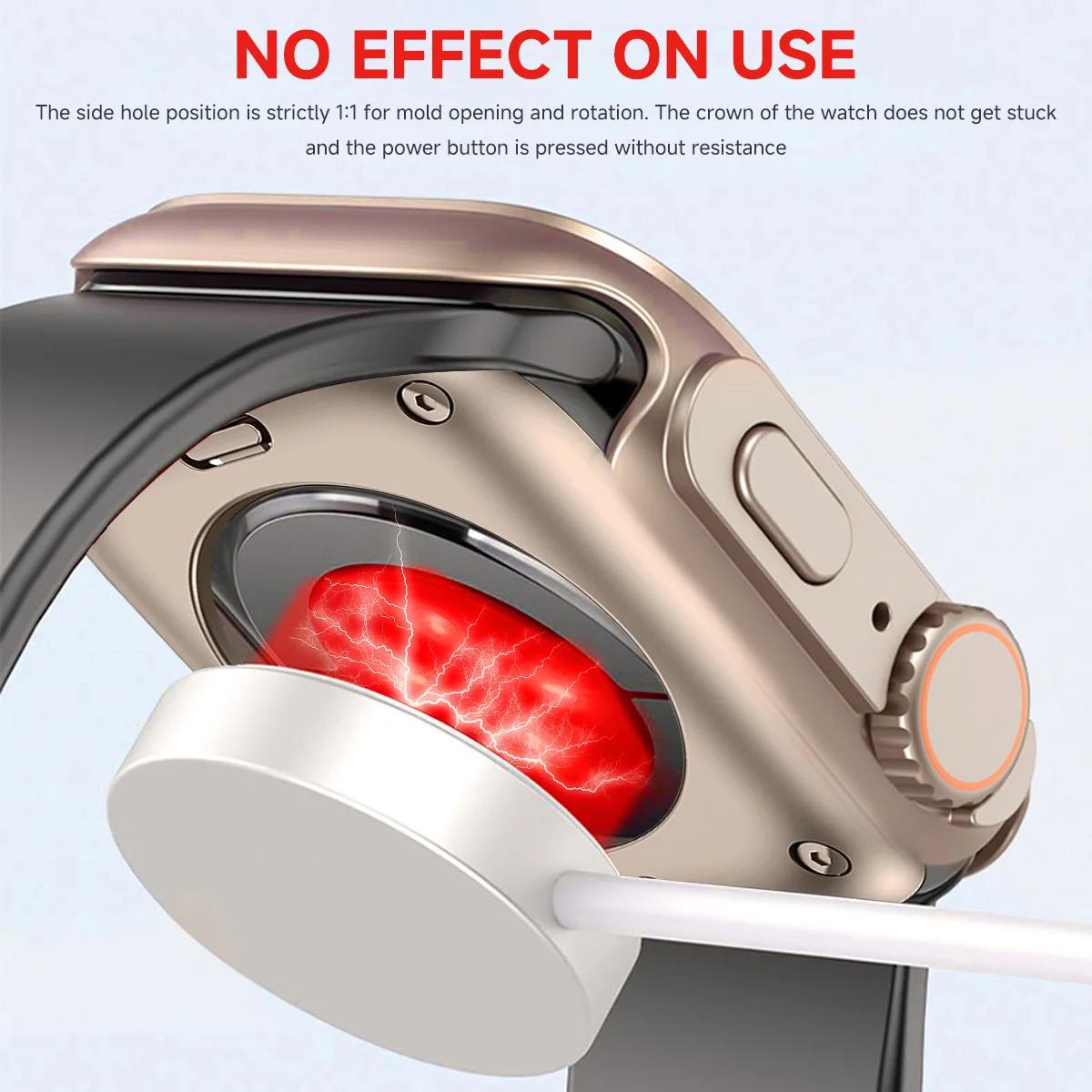 Фото Улучшенный ультратонкий чехол для Apple Watch 11 10 46 мм 42 мм 9 8 7 45 мм 41 мм, защитная пленка для экрана для IWatch Series 6 SE 5 4 40/44 мм №5