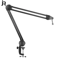 microphone arm stand for blue yetiheavy duty mic boom arm stand desk suspension mic scissor arm stand with screw adapter
