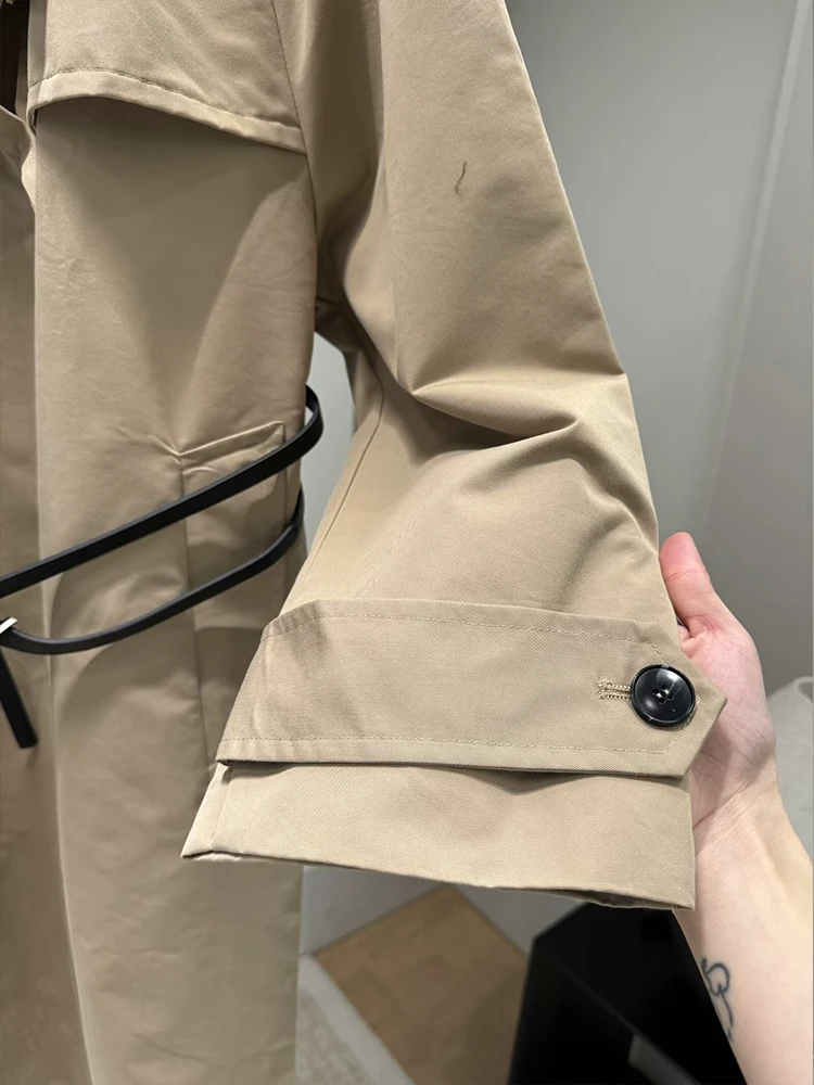 2024 осенне-зимняя новая женская модная двубортная свободная повседневная