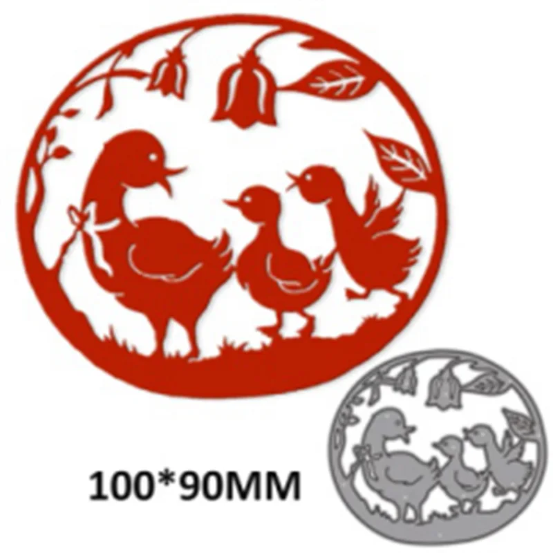 

Duck Leaf Metal Cut Dies Stencils for Scrapbooking Stamp/Photo Album Decorative Embossing DIY Paper Cards