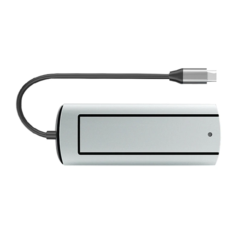 Док-станция 6-в-1 PD &amp USB3.0X3 совместимая с SSD слотом быстрое зарядное устройство для