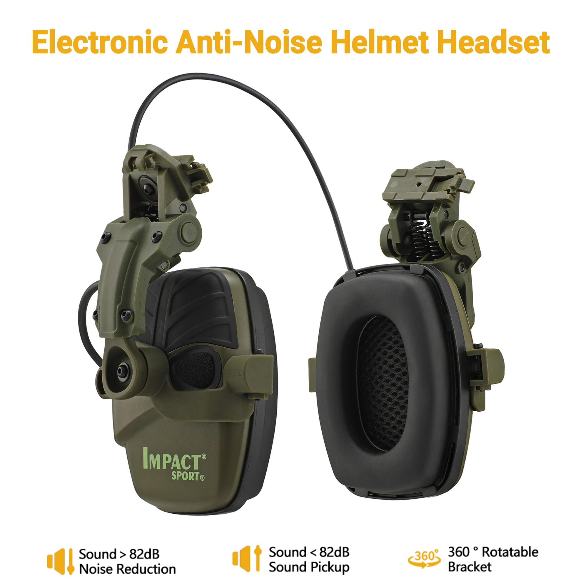 Электронные Наушники для съемки защита от шума Защита слуха охота