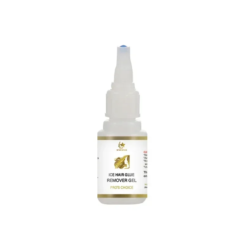 Наращивание человеческих волос Ледяной клей Max Remover Прозрачное наращивание