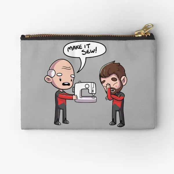 

Make It Sew кармашки на молнии, кошелек для трусиков, косметика, карман для денег, для женщин и мужчин, маленькая сумка для хранения монет и ключей