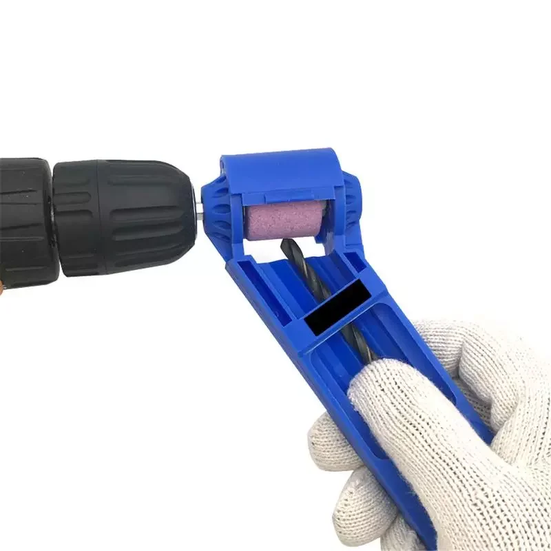 

Portable Drill Bit Sharpener Corundum Grinding Wheel Portable Powered Tool for Drill Polishing Wheel Drill Bit Sharpene