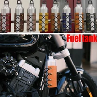 cafe racer motorcycle 0 5l 304 stainless steel fuel bottle outdoor gasoline tank for bobber honda cb yamaha chopper bwm harley