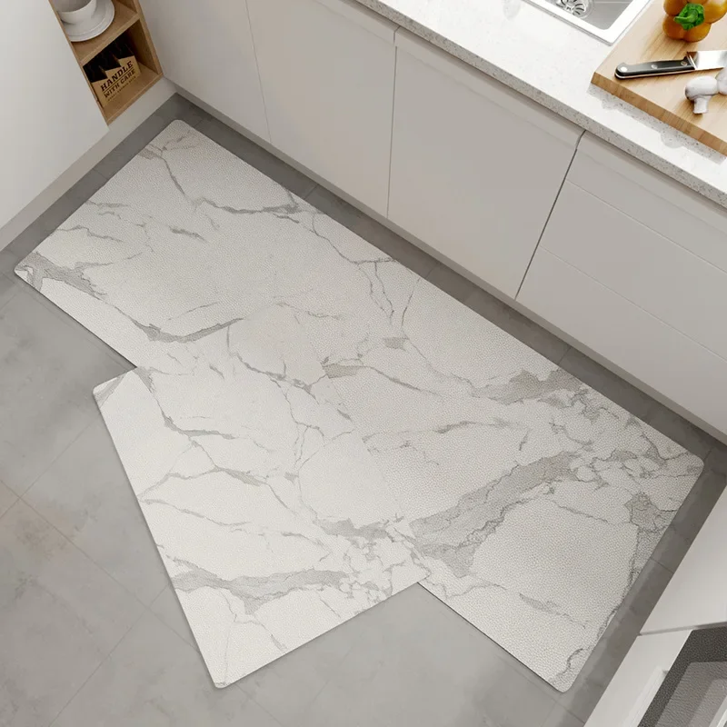 Супервпитывающий кухонный коврик Diatomite нескользящий эллиптический/удлиненный