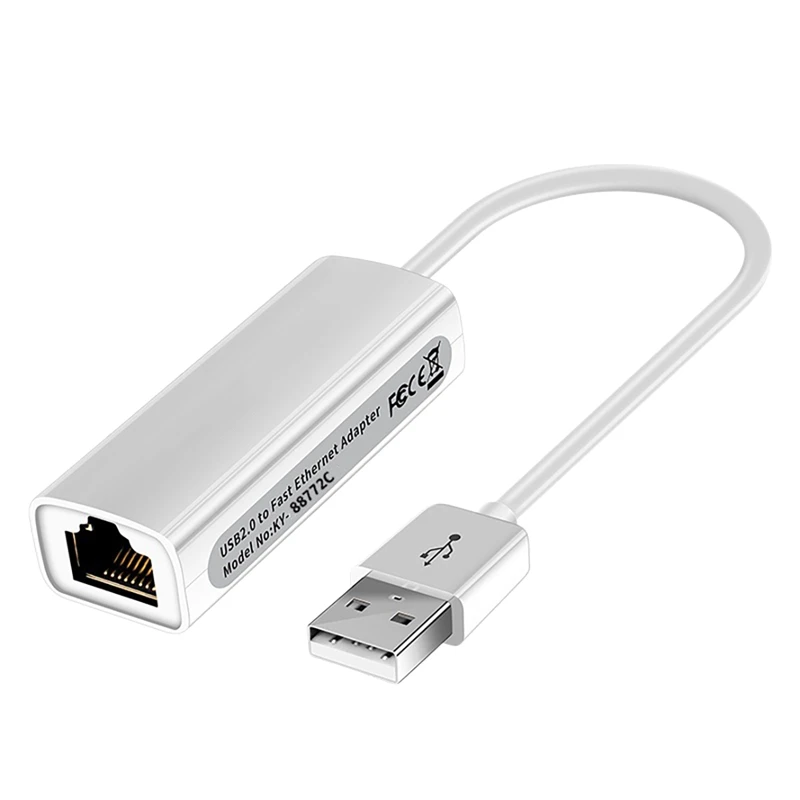 

USB2.0 20cm AX88772C Ethernet LAN Adapter Cable for Win95 OSR2/98/98Se/ME/2000/XP/NT3.5