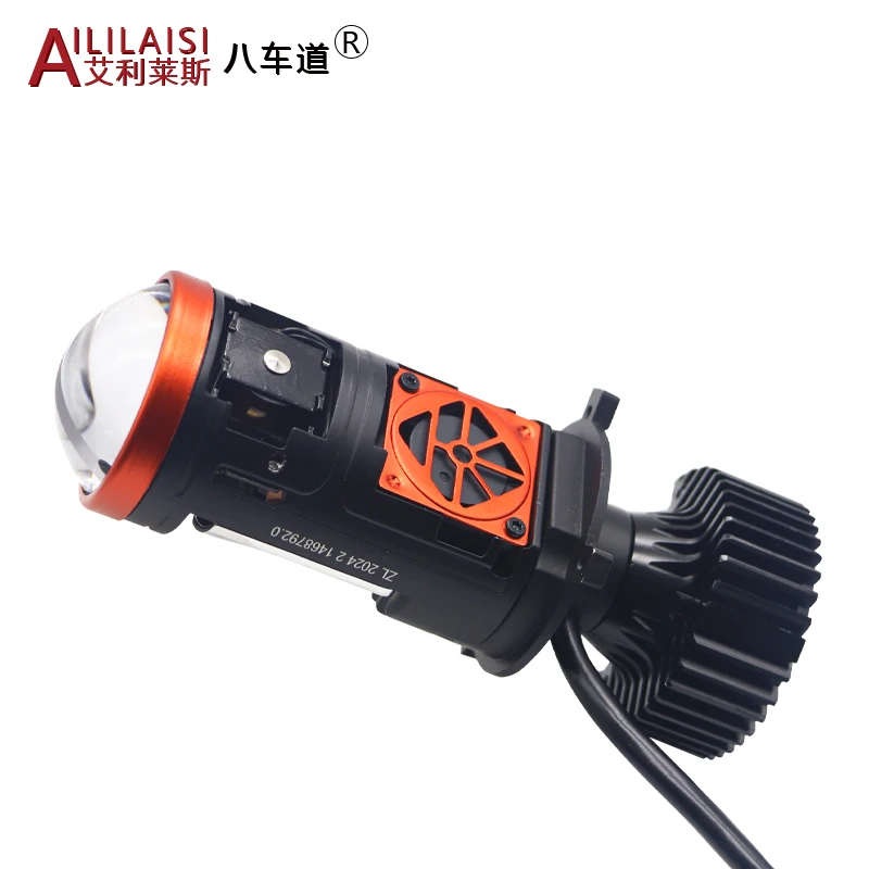 Светодиодная лампа H4 H7 для фар общего назначения автомобильный мини лазерный