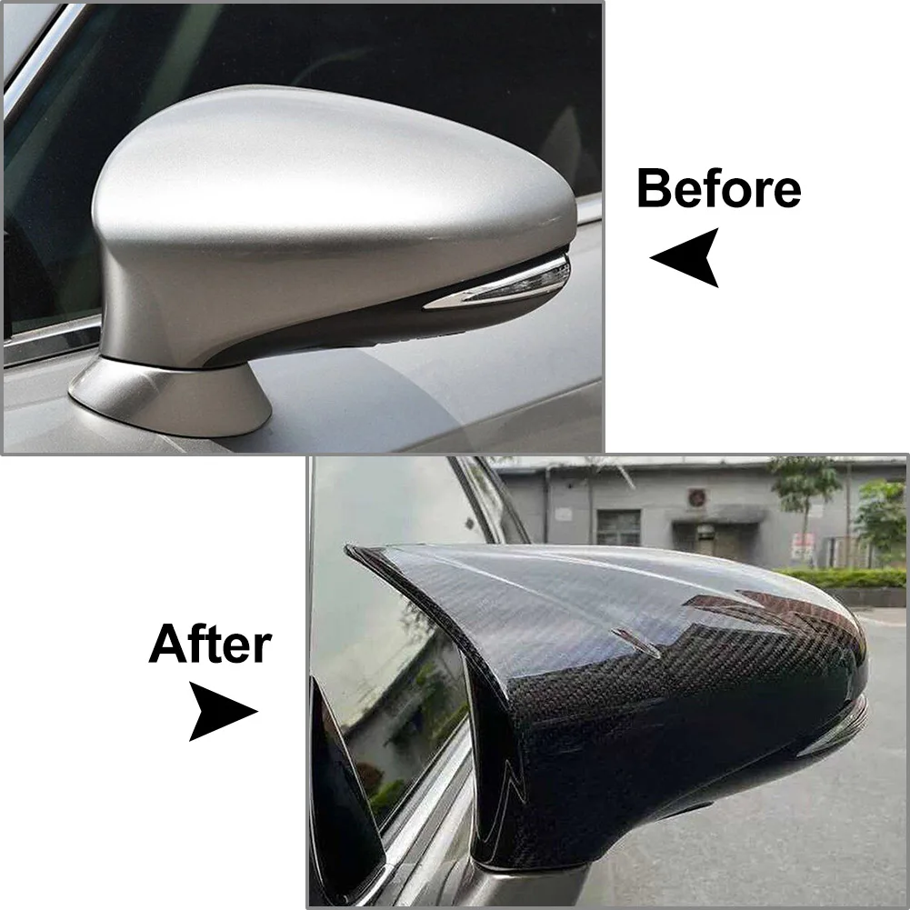 1 пара автомобильных боковых зеркал заднего вида крышка для Lexus IS200 IS250 IS300 IS350