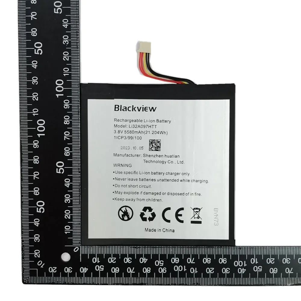 Новый оригинальный аккумулятор Li32A097HTT емкостью 5580 мАч для Blackview Tab 5/Tab 6 планшетный