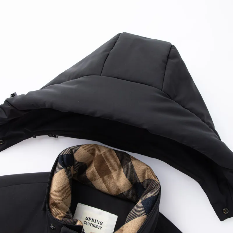 Новинка зимняя мужская куртка YEAE теплая Свободная Повседневная