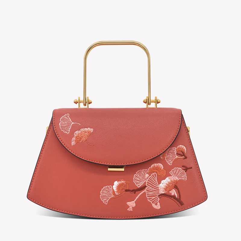 Женская сумка ручной работы из воловьей кожи