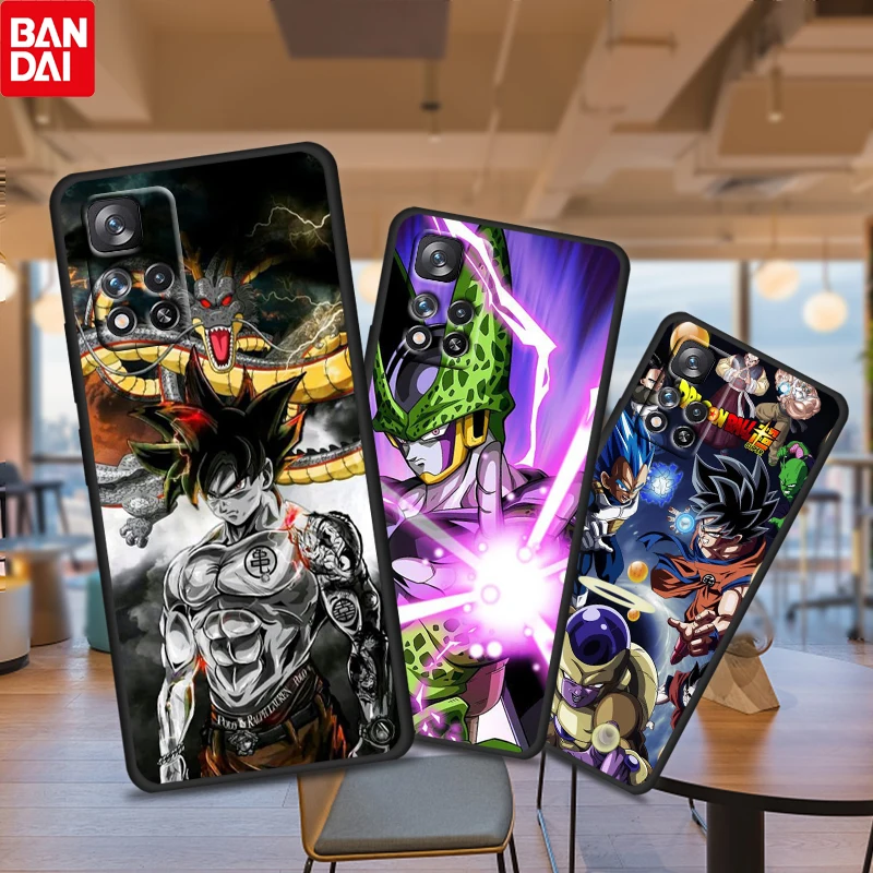 

Bad Guy Dragon Ball for Xiaomi Redmi Note 11 10 11T 10S 9 9S 8 7 6 5G 4G Silicone Soft Black Phone Case Fundas Coque Capa Cover