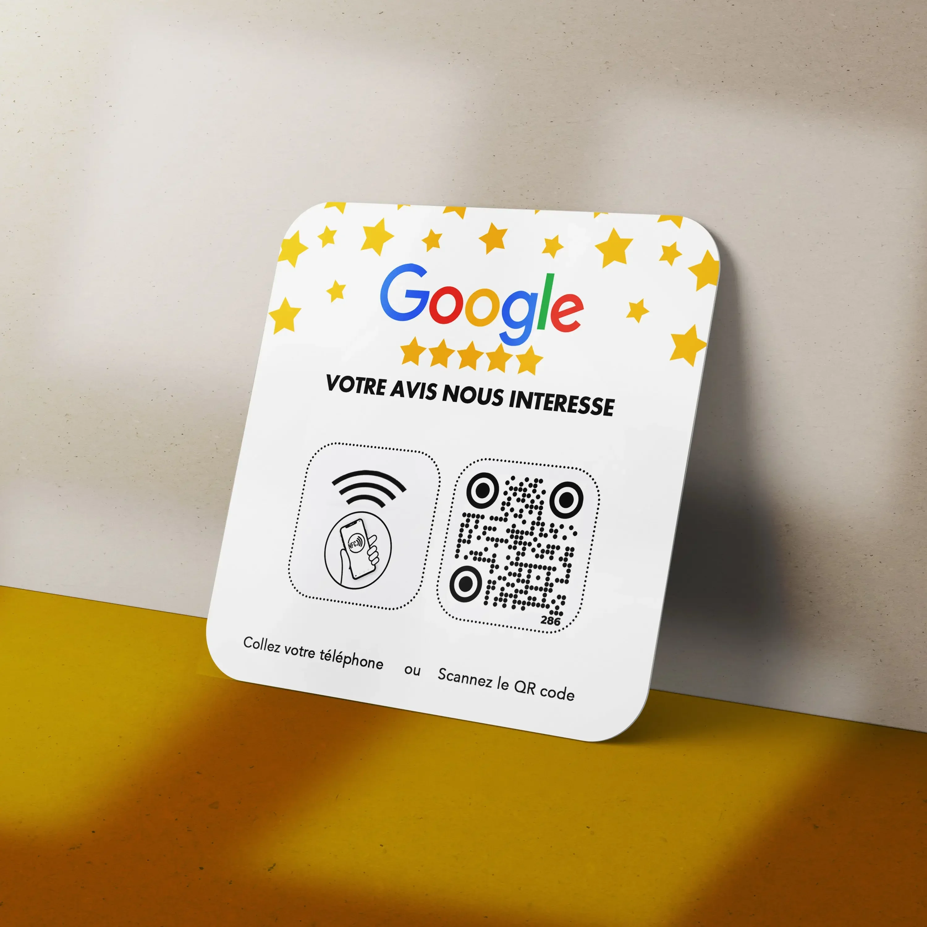 NFC Знак обзора Google касание или сканирования Код обратной связи Business Один