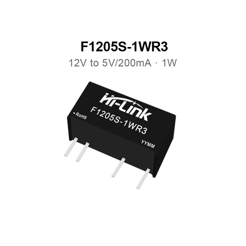 F1205S-1WR3 F1203S-1WR3 F1209S-1WR 12 В выход 3 3/5/9/12/15/24 1 Вт DCDC мини-модуль питания