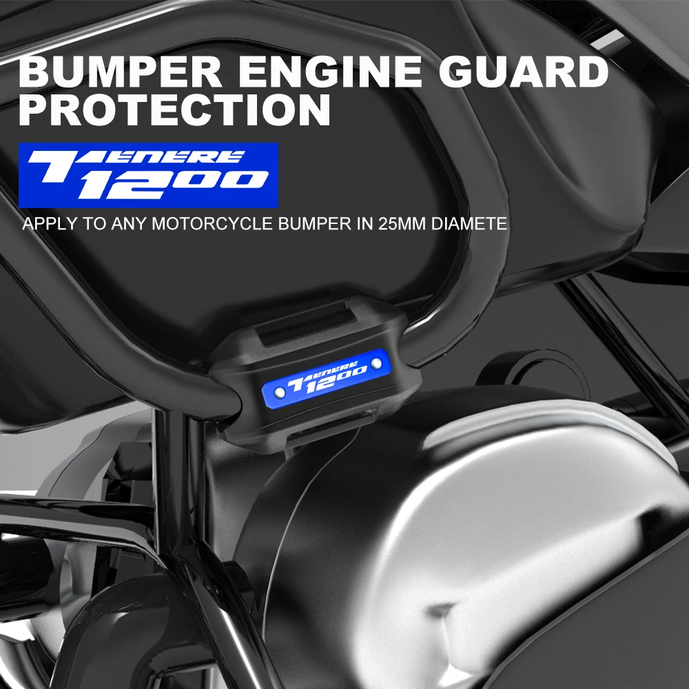 

Motorcycle 25mm Crash Bar Bumper Engine Guard Protection Decorative Block For Yamaha Super Tenere 1200 Tenere1200 XT1200Z