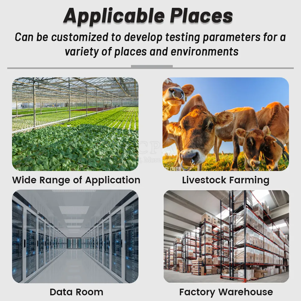 Датчик температуры и влажности водонепроницаемый цифровой дисплей настенные