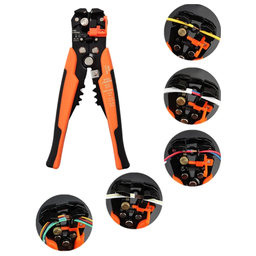 Инструмент для зачистки проводов плоскогубцы резки саморегулирующийся