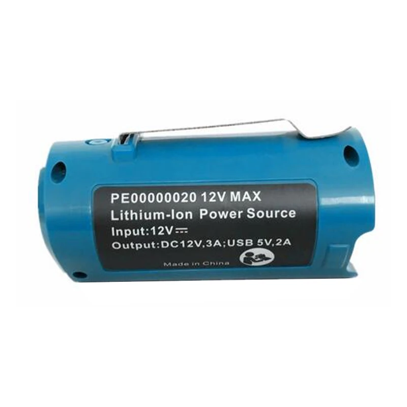 Pe00000020 Usb источник питания для Makita Обогреваемые куртки зарядное устройство адаптер конвертер 10,8 В/12 В литий-ионный Bl1013 Bl1014