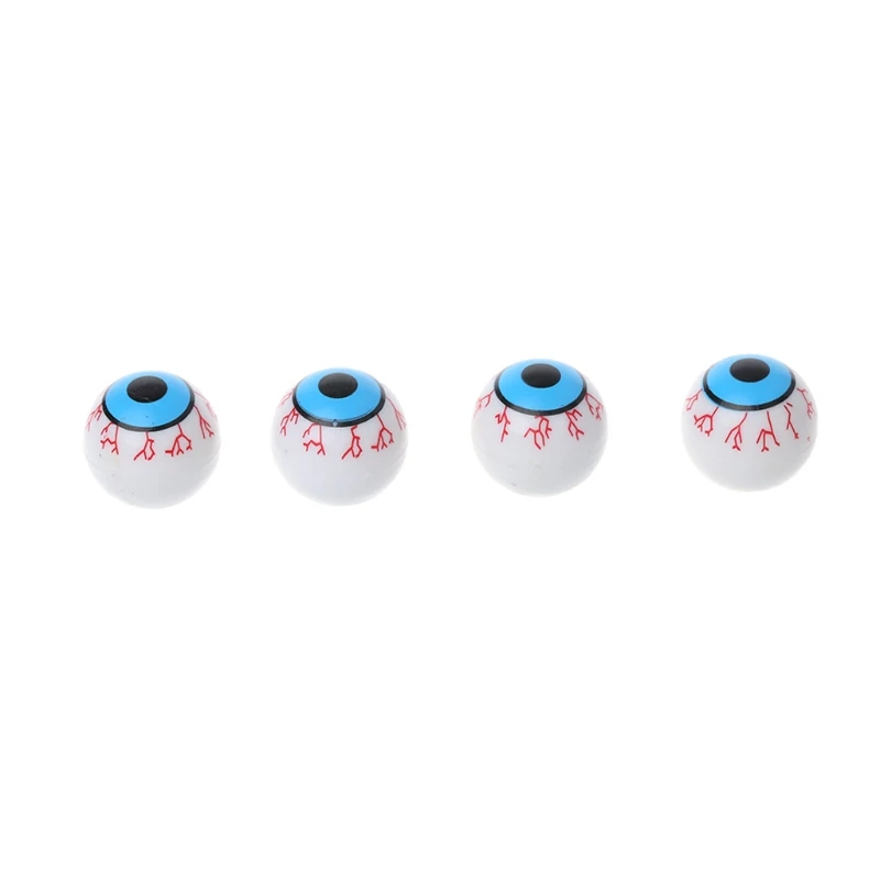 

448D 4 Pcs Eyeball Pattern Leak Proof Air Dust Covers Tire for VALVE Cap Replace