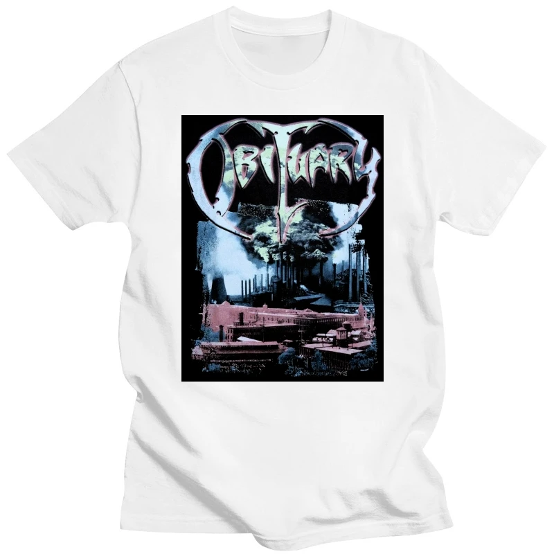 OBITUARY — WORLD DEMISE официальная лицензированная футболка новая мужская с короткими