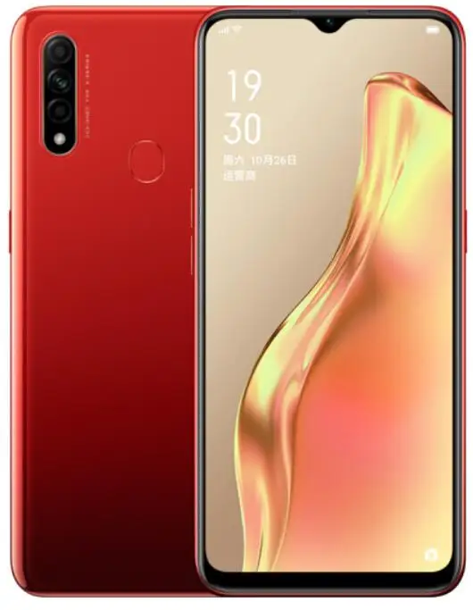 Official New Original Oppo A8 smartphone Octa Core 2.3GHz MTK6765 4G RAM 128G ROM 12MP Camera 4230Mah 6.5inch LCD 1600x720P