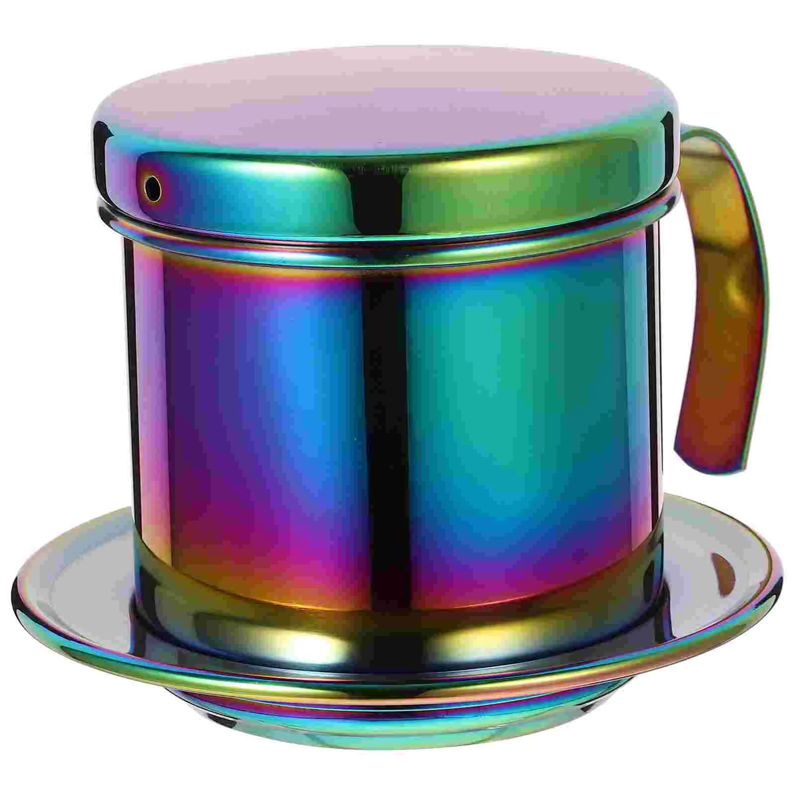 

Metal Pour Over Coffee Dripper Filter Funnel L'or Single Cup Tool Stainless Steel Travel Strainer