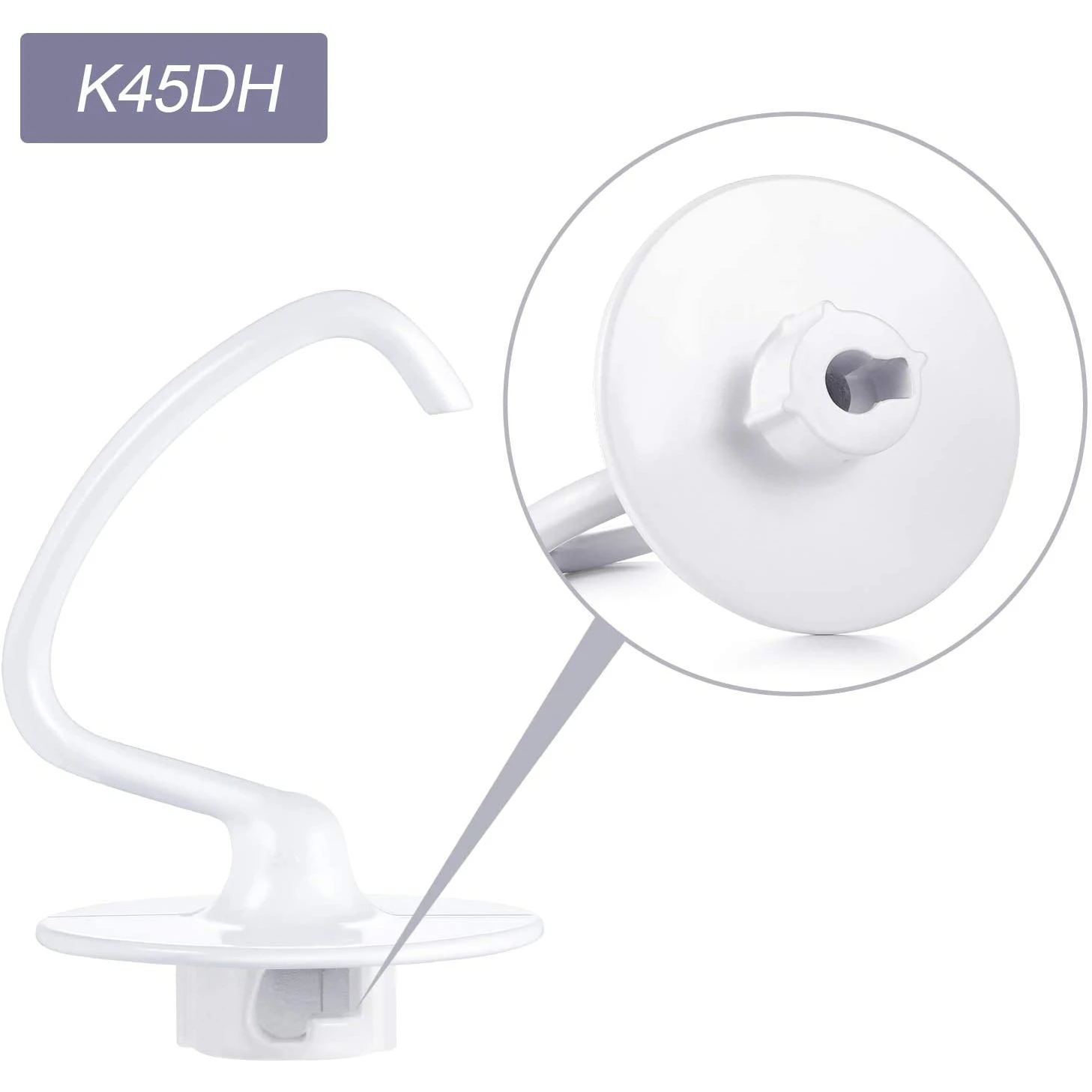 Комплект блендера для крючка теста K45DH проволочного венчика K45WW скребка с плоским