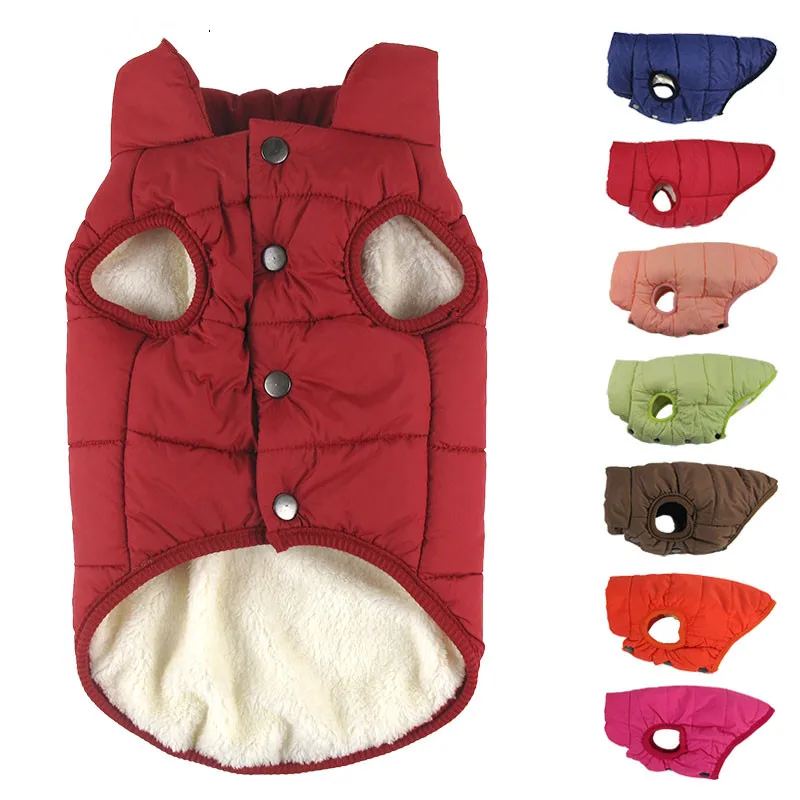 Pet Clothes Winter Pet Coat Clothes for Dogs Winter Clothing Warm Dog Clothes for Small Dogs Christmas Big Dog Coat christmas winter dog coat clothes warm soft knitting pet dog vest sweater for small medium dogs classic dog clothes