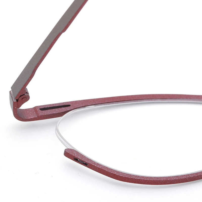 Оправа для очков титановая мужчин и женщин винтажная квадратная Ультралегкая