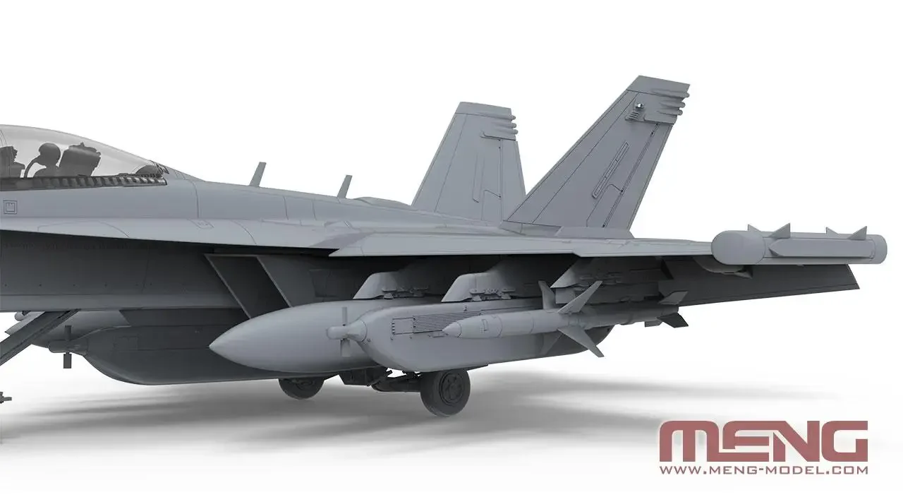 MENG LS-014 1/48 BOEING '⟪-18G GROWLER&quot ЭЛЕКТРОНИЧЕСКИЙ АТКАКТ AIRCRFT Комплект пластиковых