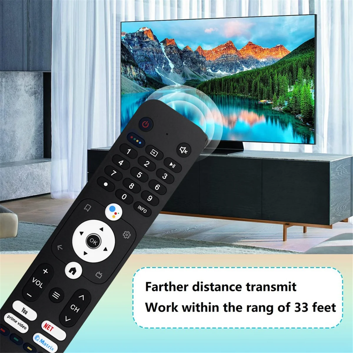 Фото HTR-U31 Замена голосового пульта дистанционного управления для Haier Smart TV H32K66UG H43K66UG H50K66UG HTR-U28 LE40K6600G H50S6UG H55S6UG №5