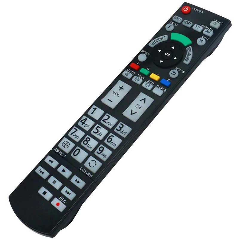 

N2QAYB000746 для пульта дистанционного управления PANASONIC TV Remote Control TH-L42ET50AL47DT50A L55WT50A TH-PSOST50A
