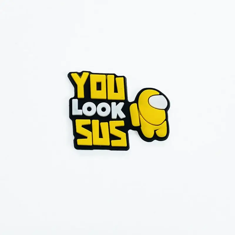 Hot sell jibz 1pcs Space game characters Shoe Charms DIY  Shoe Aceessories Fit croc Sandals Decorate buckle Unisex kids GiftHot