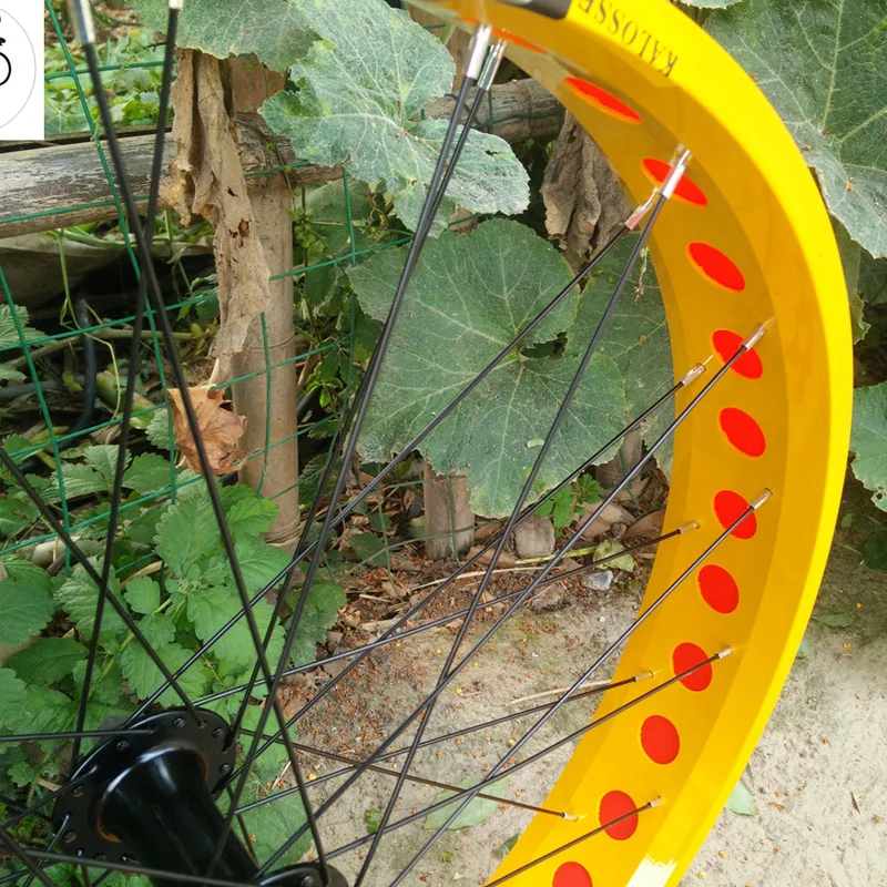 Велосипедные колеса Kalosse-Fat колесо для пляжного велосипеда 2 подшипника 26X4 0