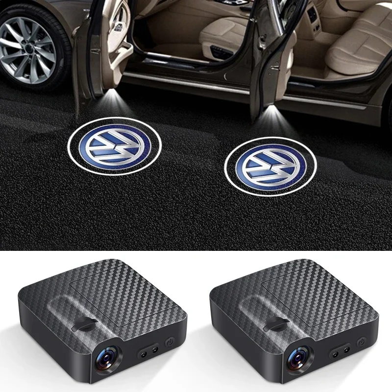 2025 Горячая продажа для автомобиля Volkswagen светодиодный светильник Ghost Shadow проектор