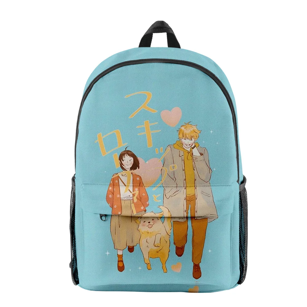 

Новинка, аниме-рюкзак в стиле Харадзюку, мужские и женские сумки унисекс, повседневный рюкзак для мальчиков, школьный рюкзак