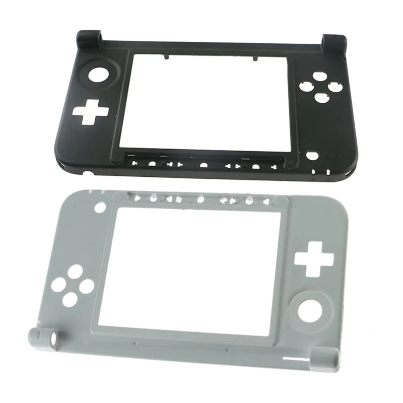 

Black White Housing Shell Case Good Quality Shell Replacement Compatible with 3DS XL 3DSXL Middle Frame Replace