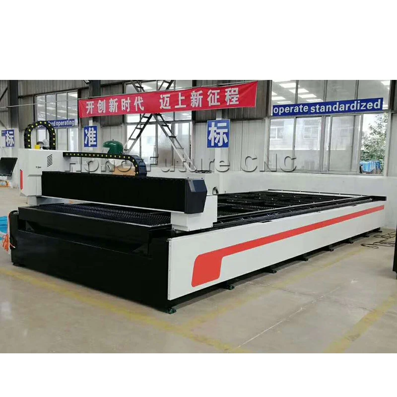 

2000W 1000W 1500W Metal Sheet Fiber CNC Laser Cutting Machines Cut Steel Plate