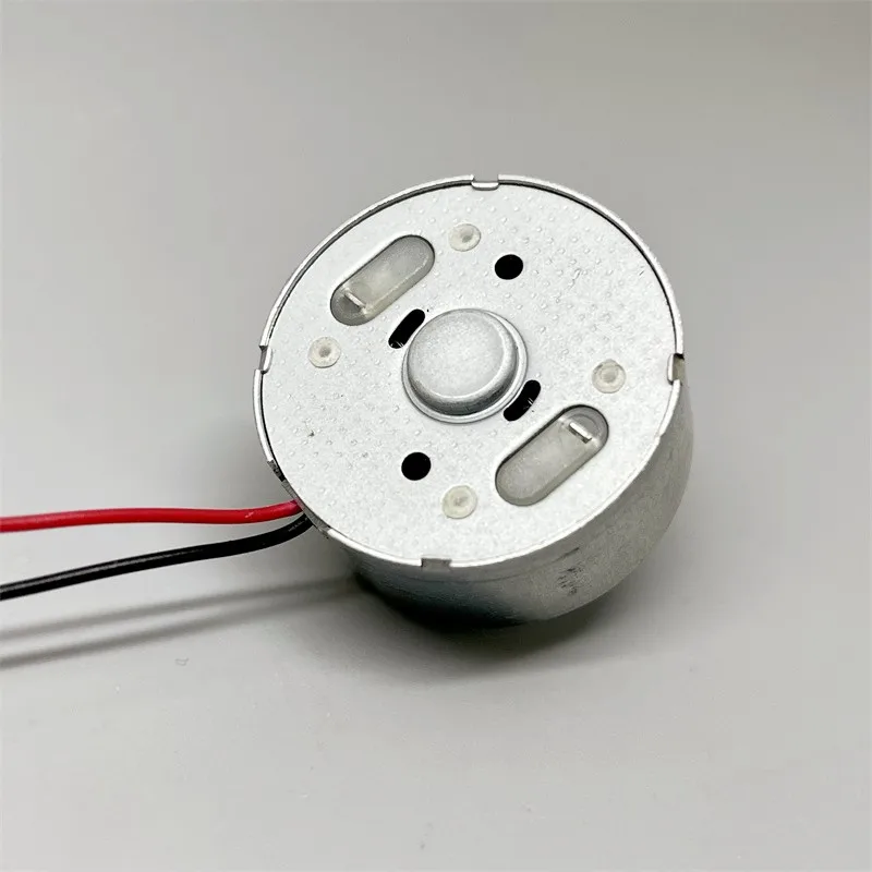 Мини-электродвигатель постоянного тока 24 мм фреза 3 В 7 в 8400 об/мин Круглый