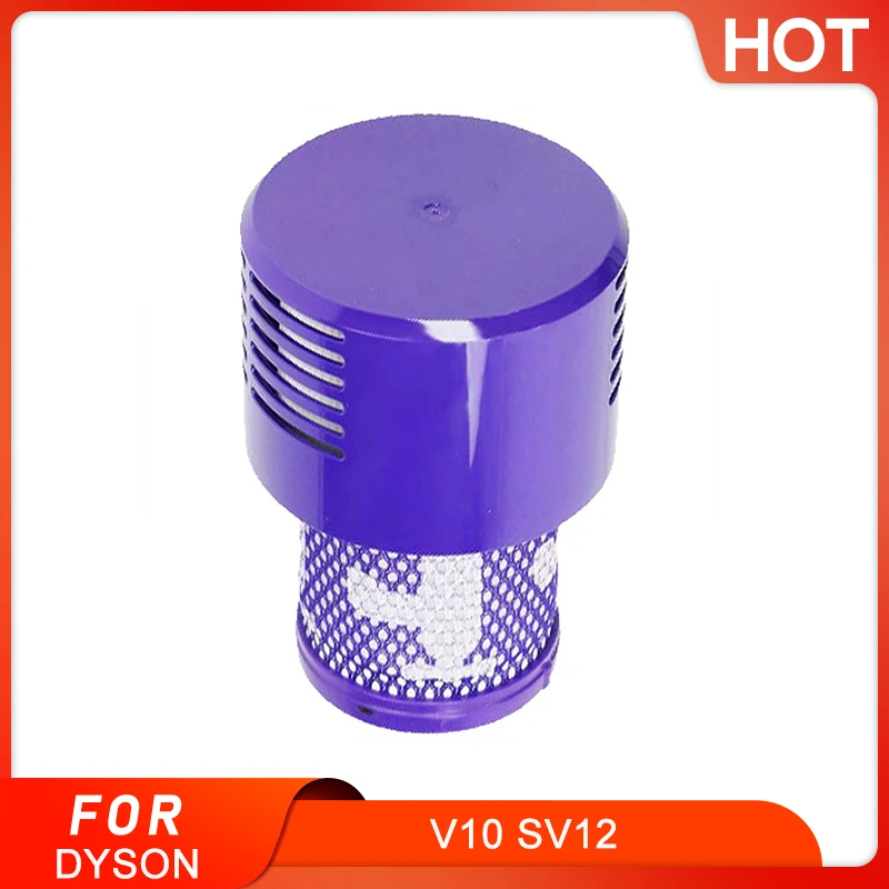 

Washable Big Filter Unit For Dyson V10 Sv12 Cyclone Animal Absolute Total Clean Cordless Vacuum Cleaner, Replace Filter