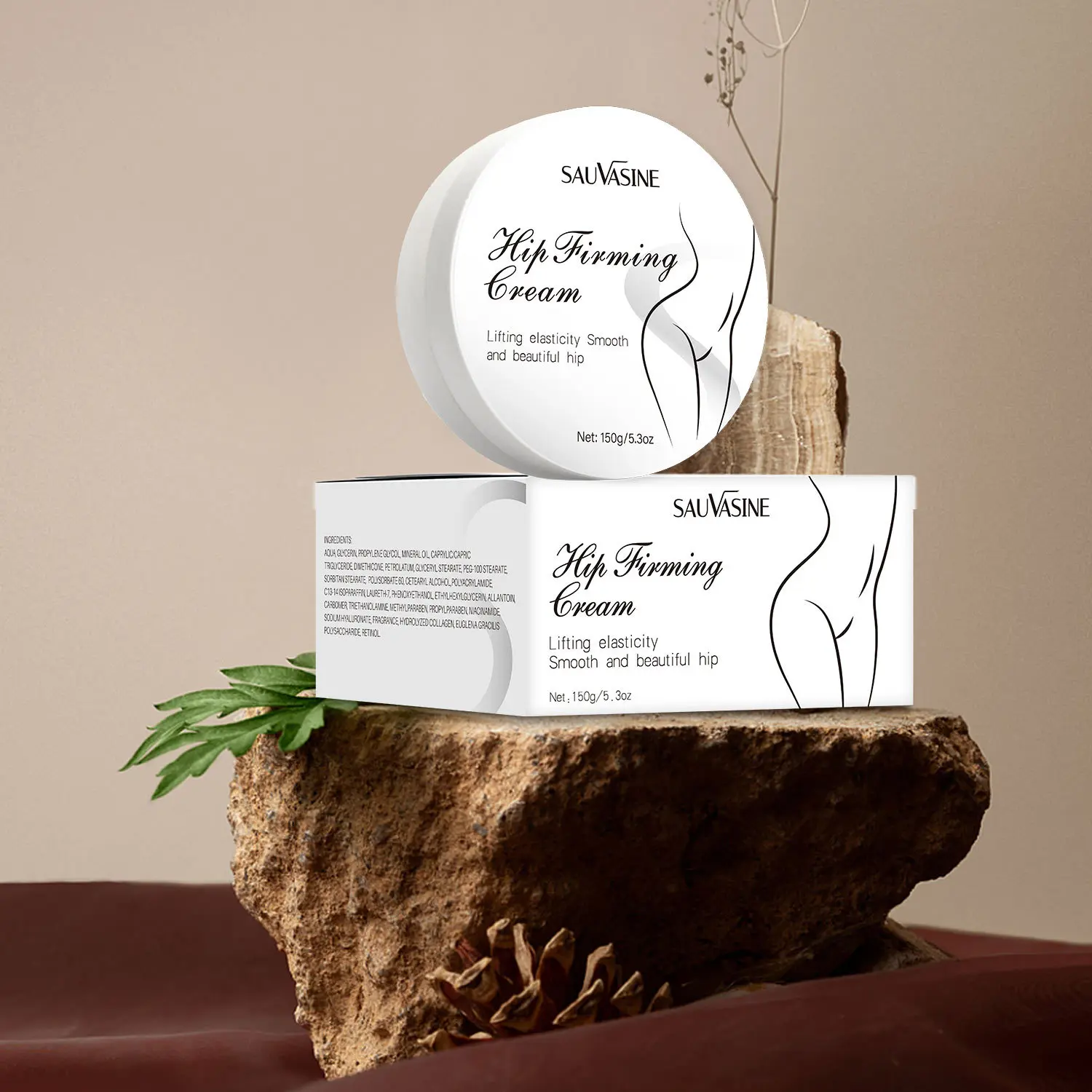 Укрепляющий крем для бедер лифтинг-эластичность гладкий и красивый увлажняющий